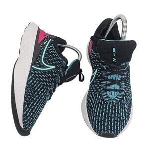 Nike React Infinity Run Flyknit 3 Black Pink Prime Womens 7 Running Shoes